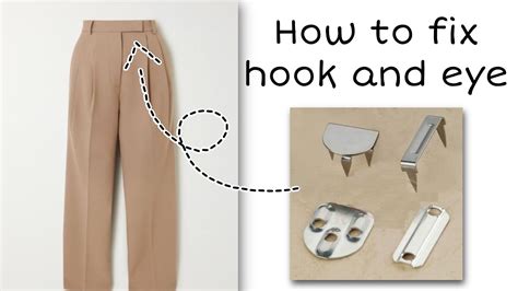 pants hook and eye|pants hook and eye repair.